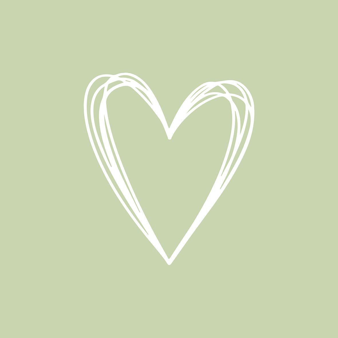 Pure Heart - 33x33cm