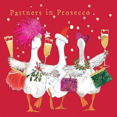 Partners in Prosecco - 33x33cm