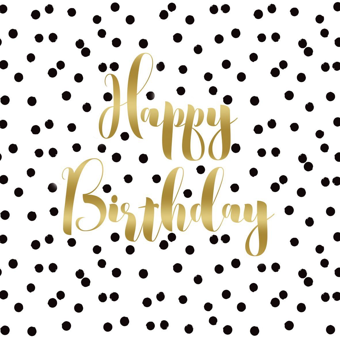 Birthday Confetti - 33x33cm