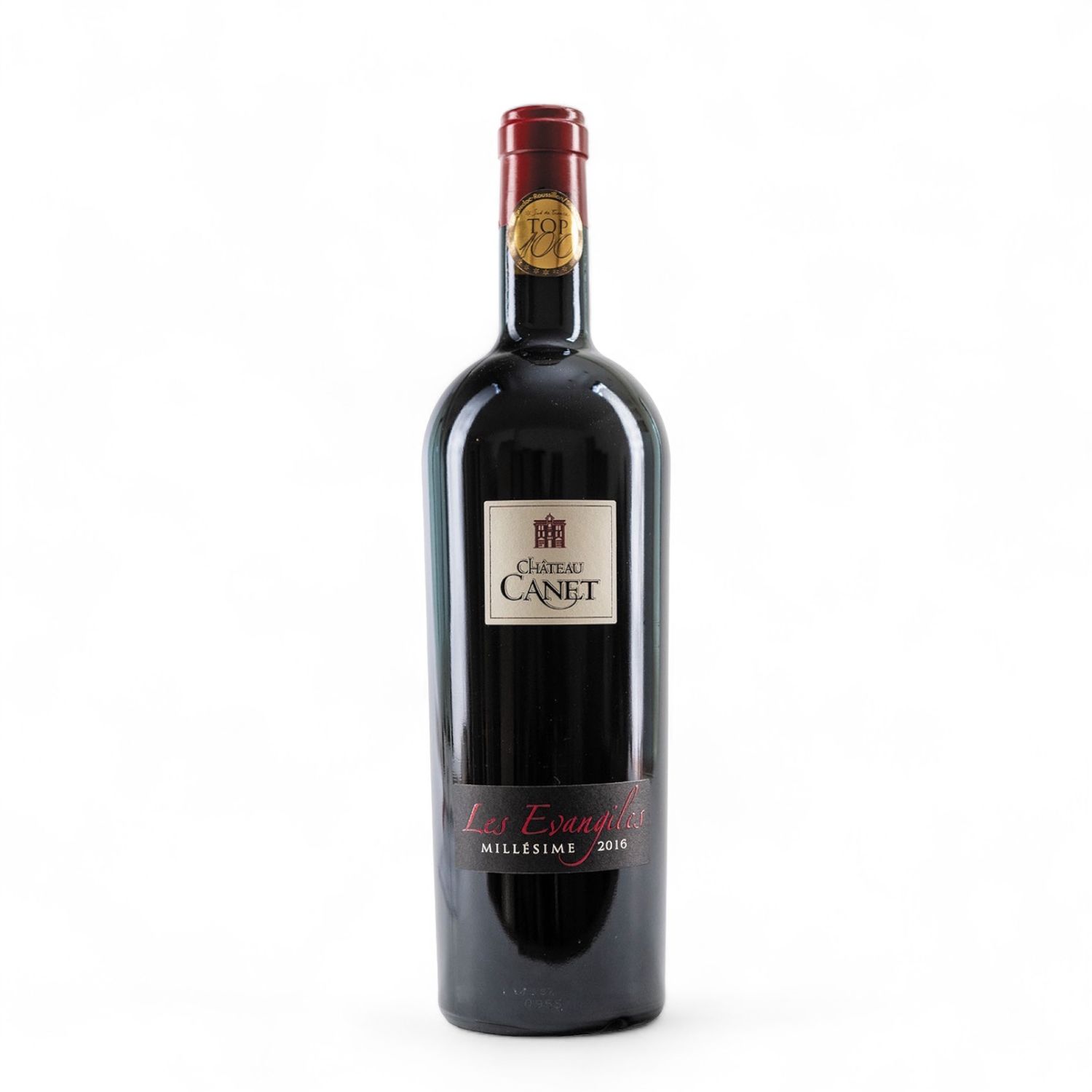 Château Canet Les Evangilles Millésime 2016, Franse Rode wijn, Syrah / Shiraz, Minervois