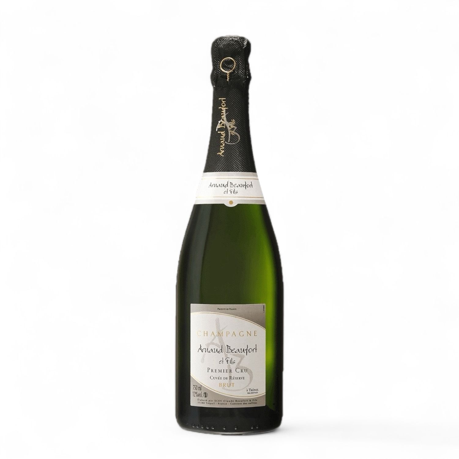 Arnaud Beaufort Premier Cru, Brut Réserve, Inhoud: 75cl