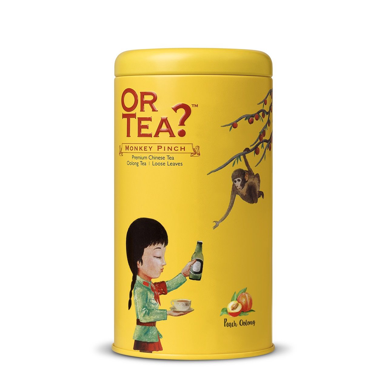 Or Tea? Peach Monkey Pinch Losse Thee - 80gr