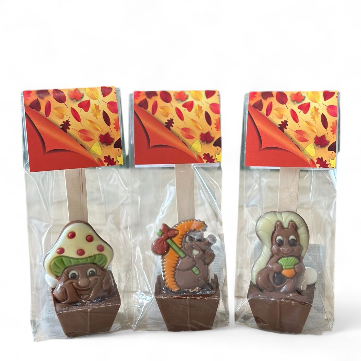 Chocolade Lepel voor Chocomelk - 55gr