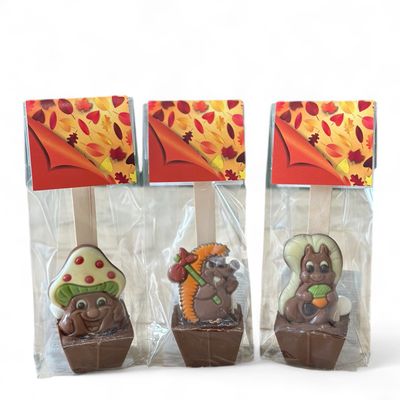 Chocolade Lepel voor Chocomelk - 55gr