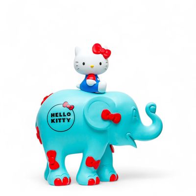 Hello Kitty Sitting Bow Blue - 30 cm