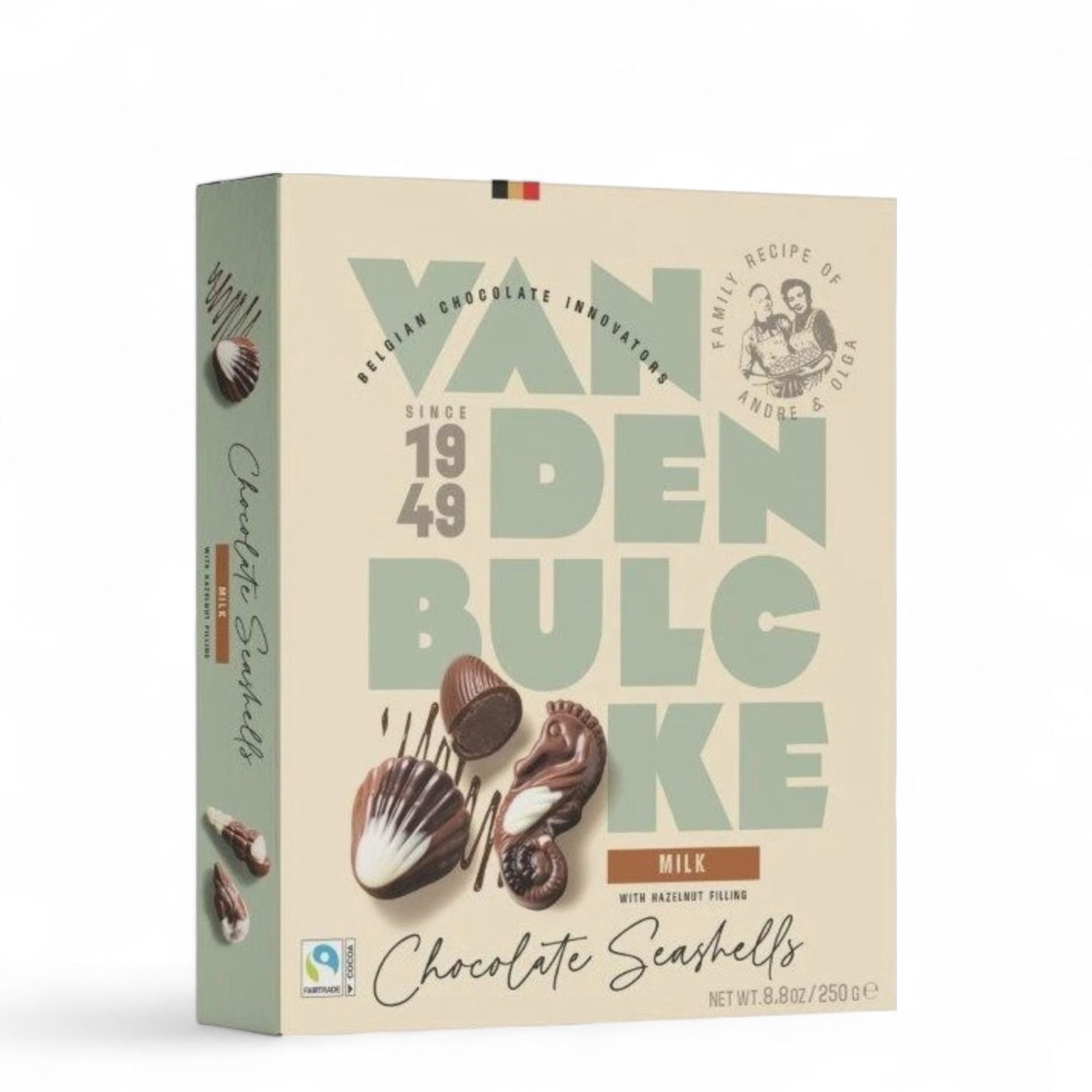 Zeevruchten Melkchocolade - 250gr