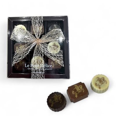 Pralines Ros Beiaard - 9 stuks