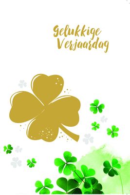 Gelukkige Verjaardag Klavertje 4