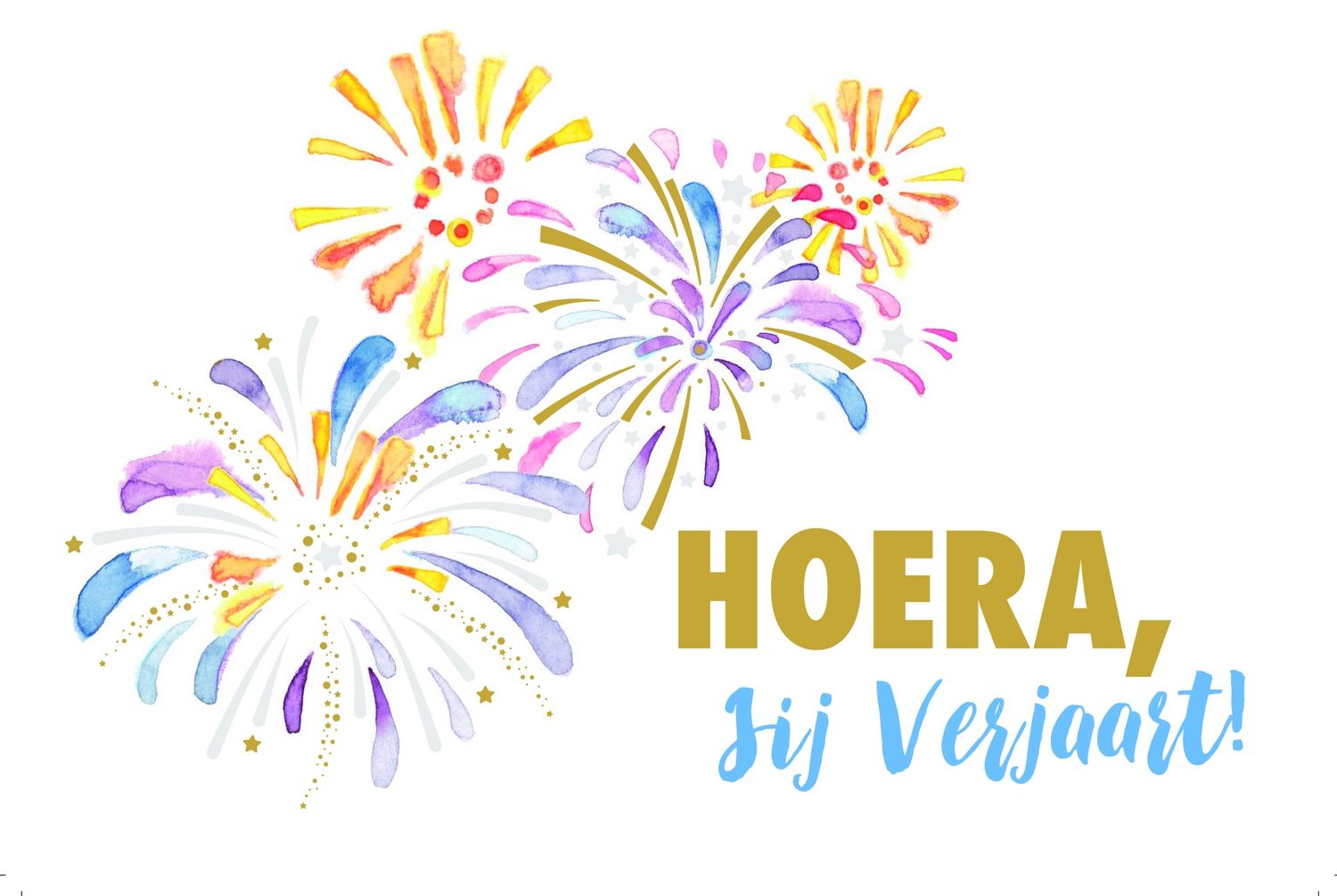 Hoera, Jij Verjaart