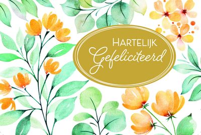 Hartelijk Gefeliciteerd Planten