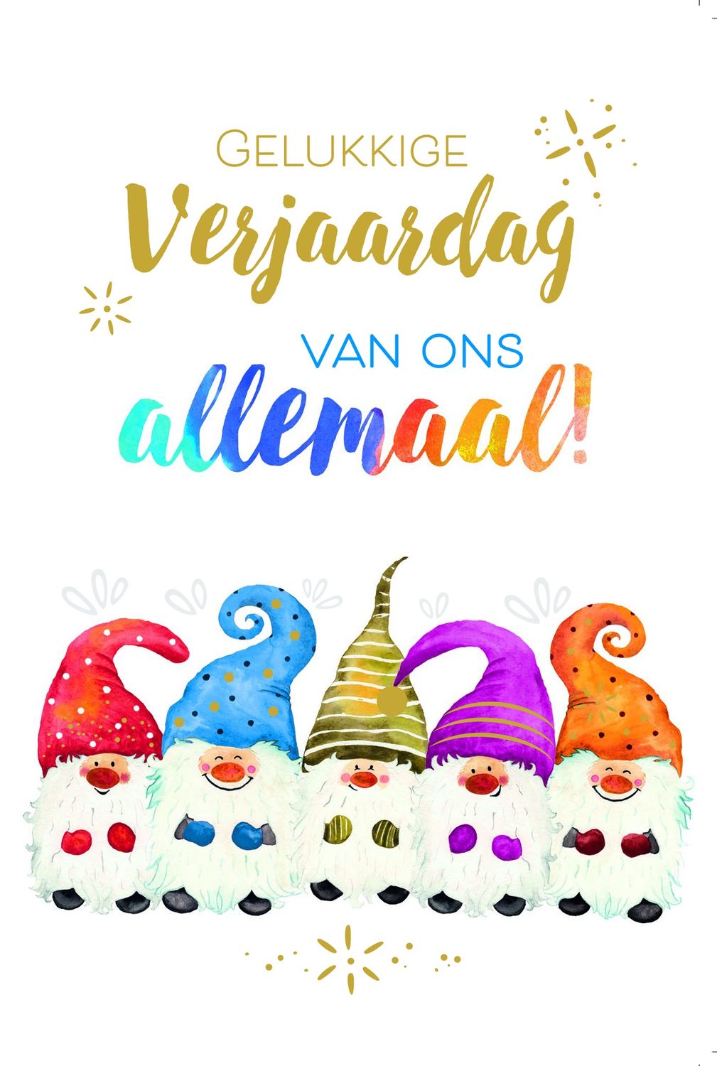 Gelukkige Verjaardag Kabouters