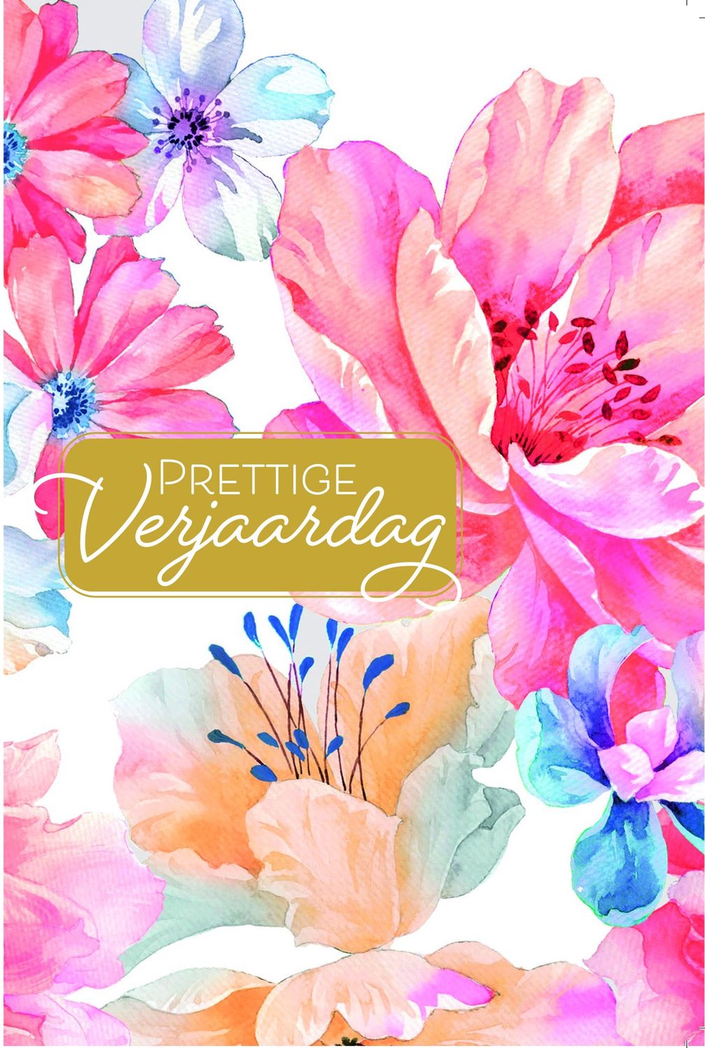 Prettige Verjaardag Bloemen