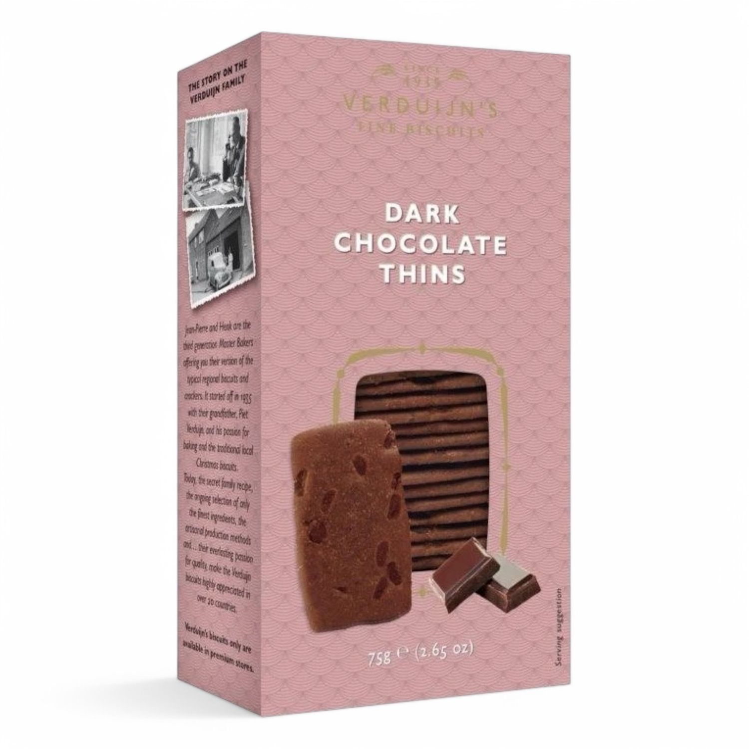 Chocoladekoekje Pure Chocolade - 75gr