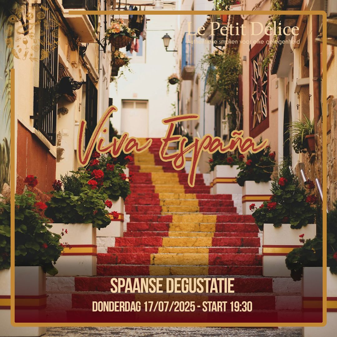 Degustatie Spanje - 17/07/2025