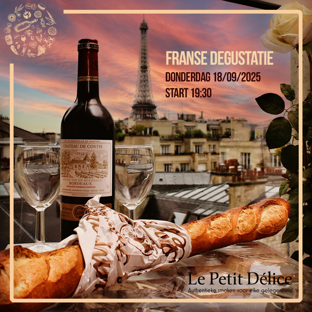 Degustatie Frankrijk - 18/09/2025
