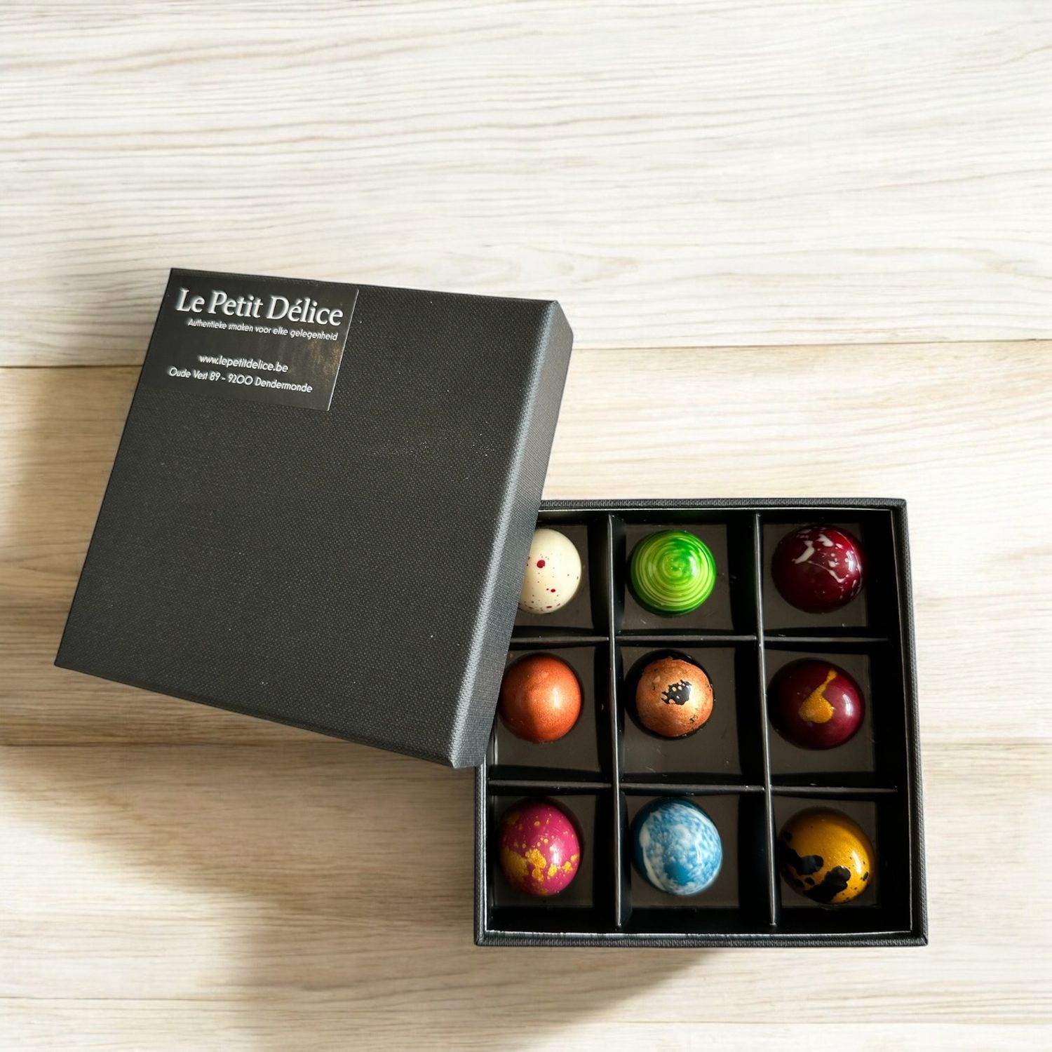 Ambachtelijke Pralines - 9 Stuks