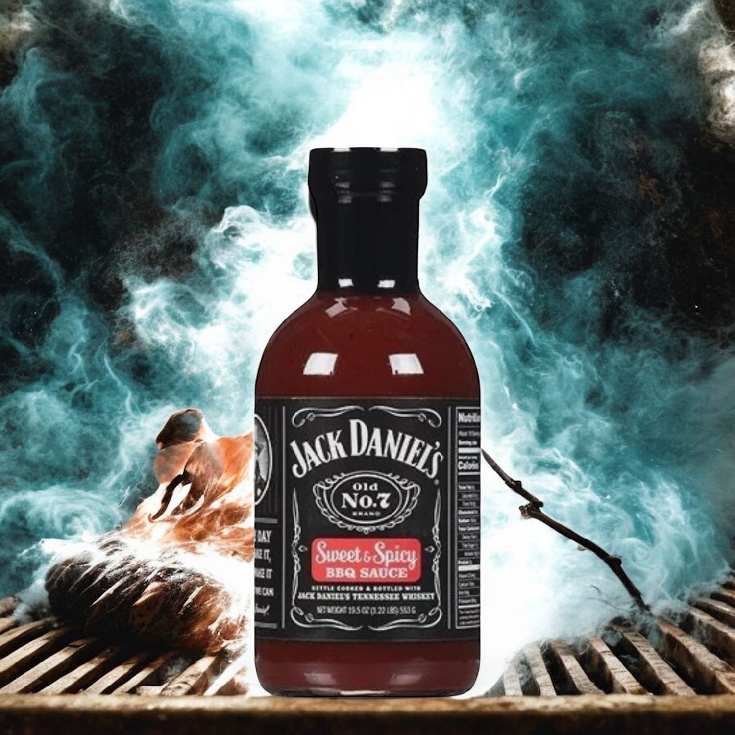 Jack Daniel&#39;s Sweet &amp; Spicy BBQ Saus - 250ml