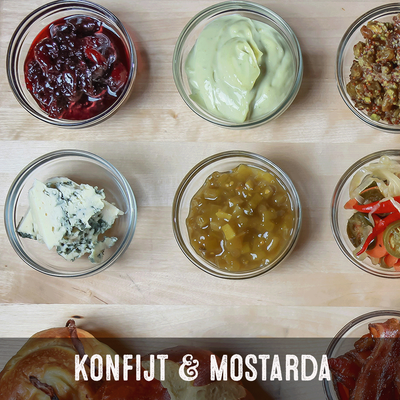 Konfijt &amp; Mostarda
