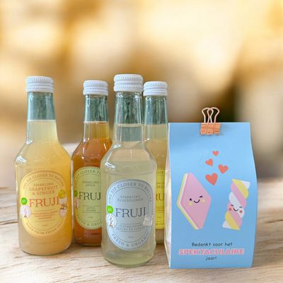 Einde school 1 bio limonade + spekjes