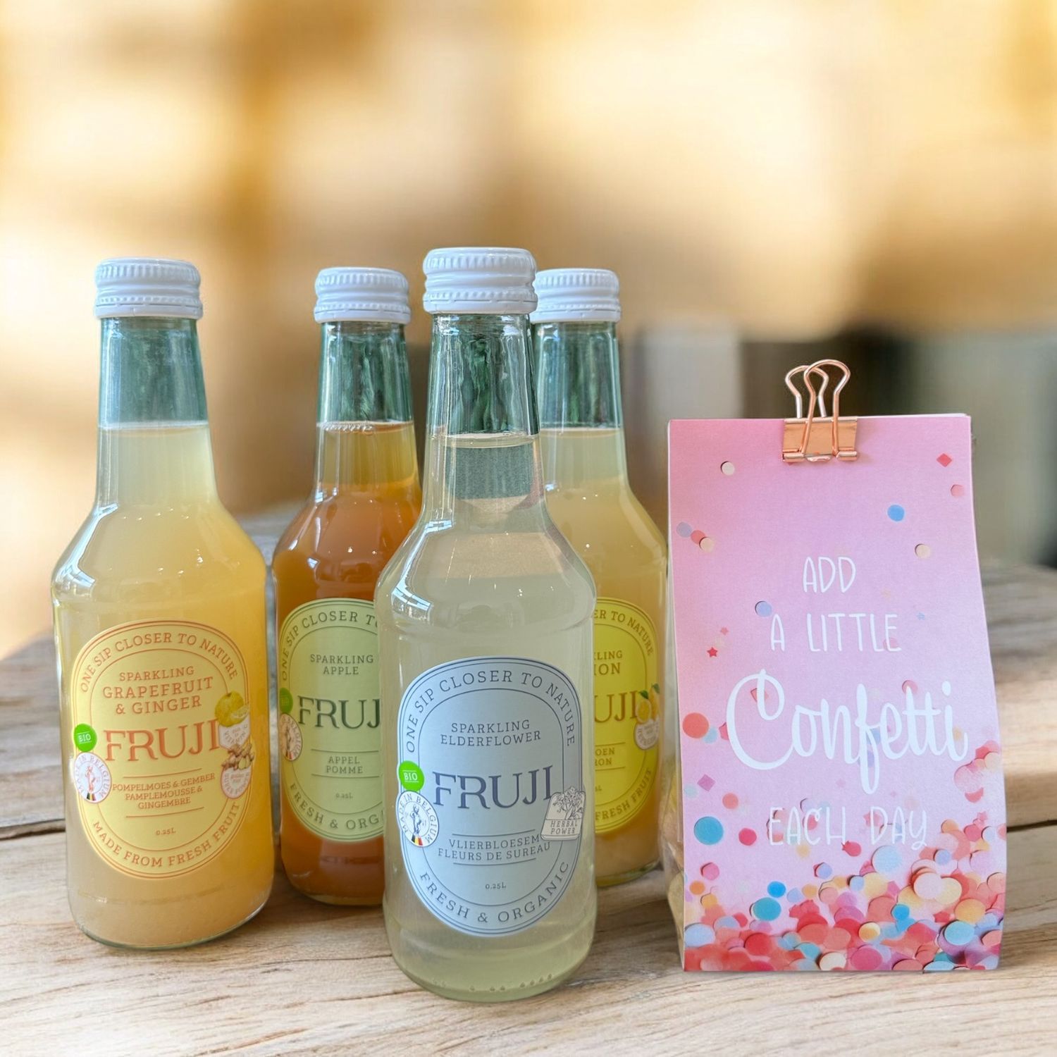 Einde school 1 bio limonade + zachte suikerbolletjes