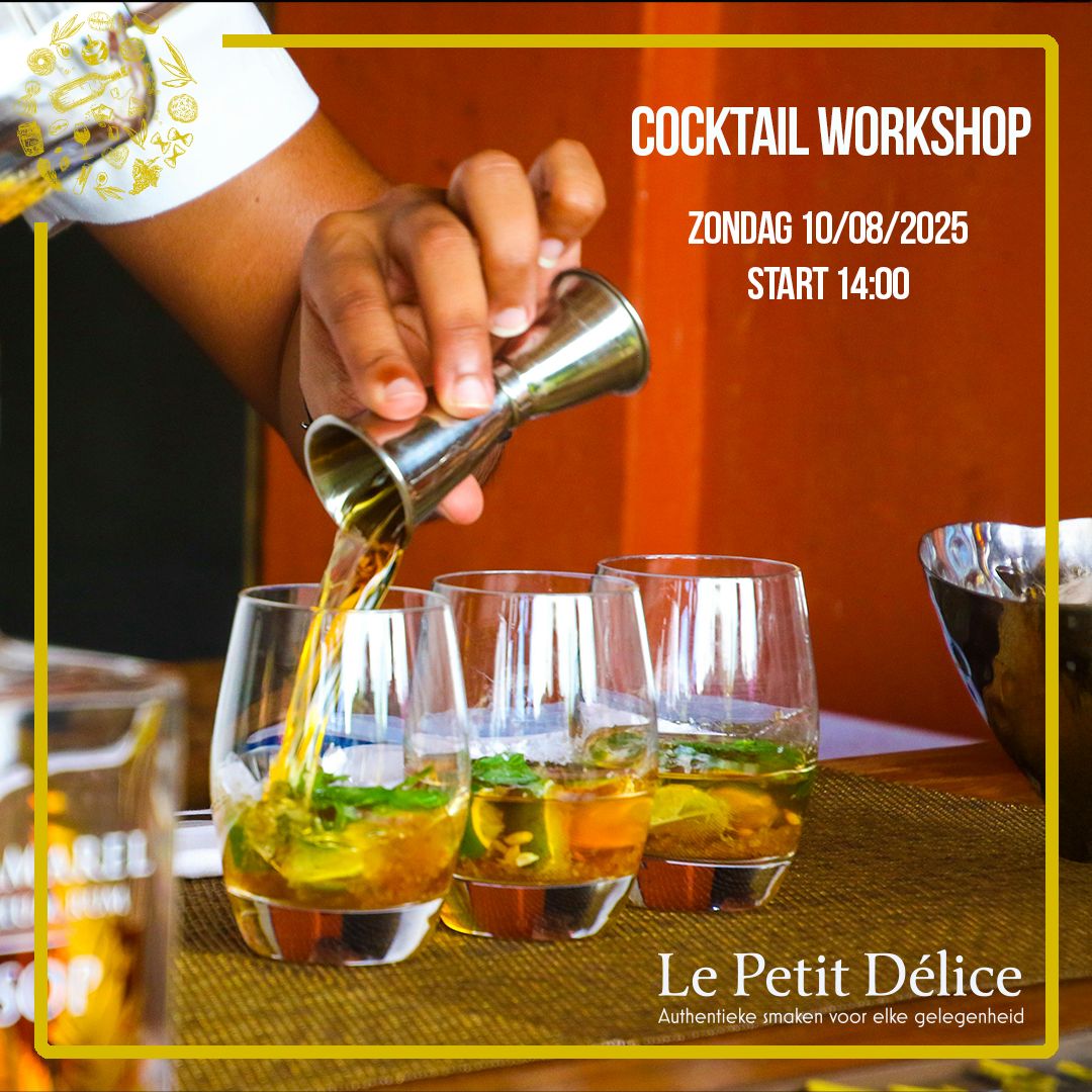 Cocktail Workshop - 10/08/2025