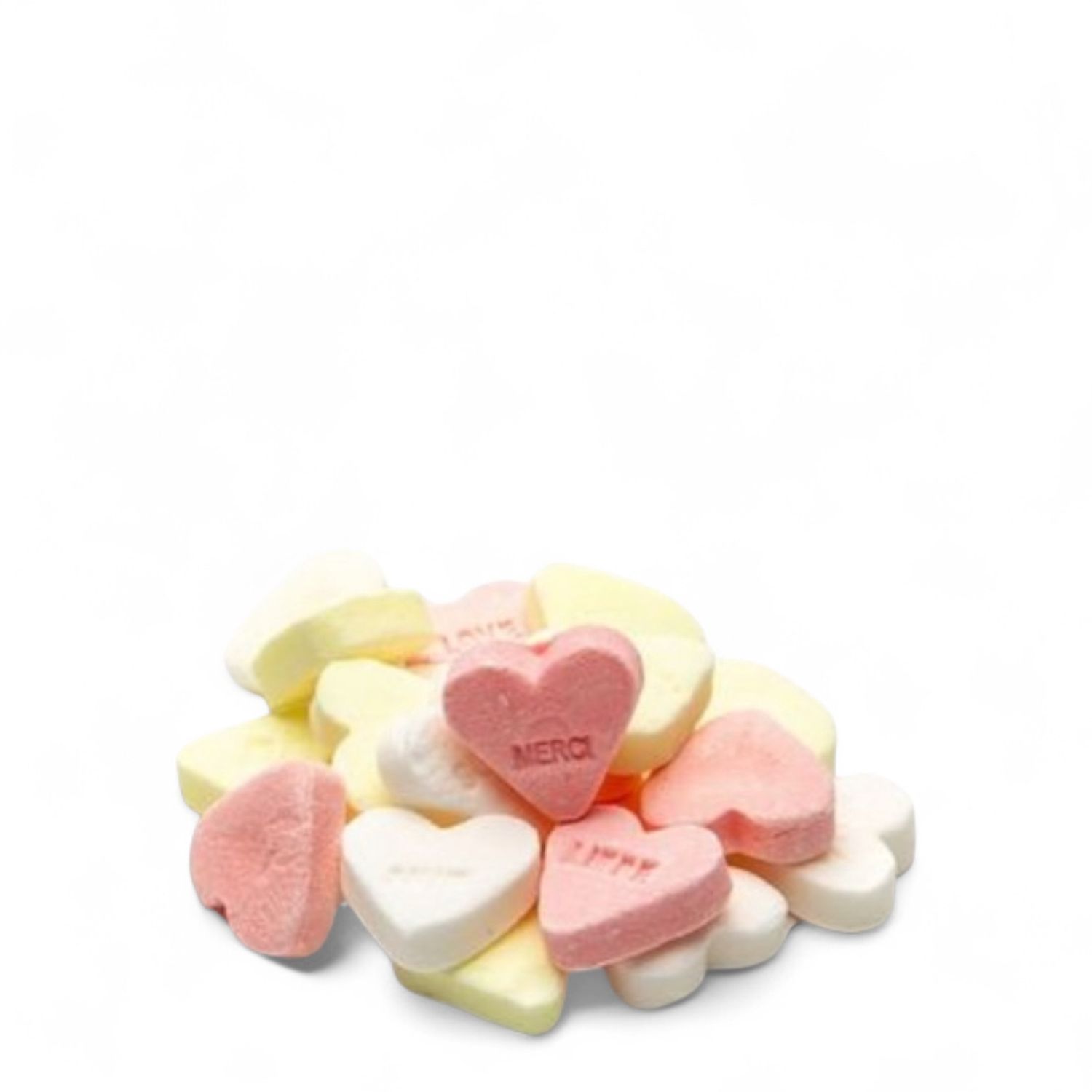 Gelukshartjes vintage snoepjes - 175gr
