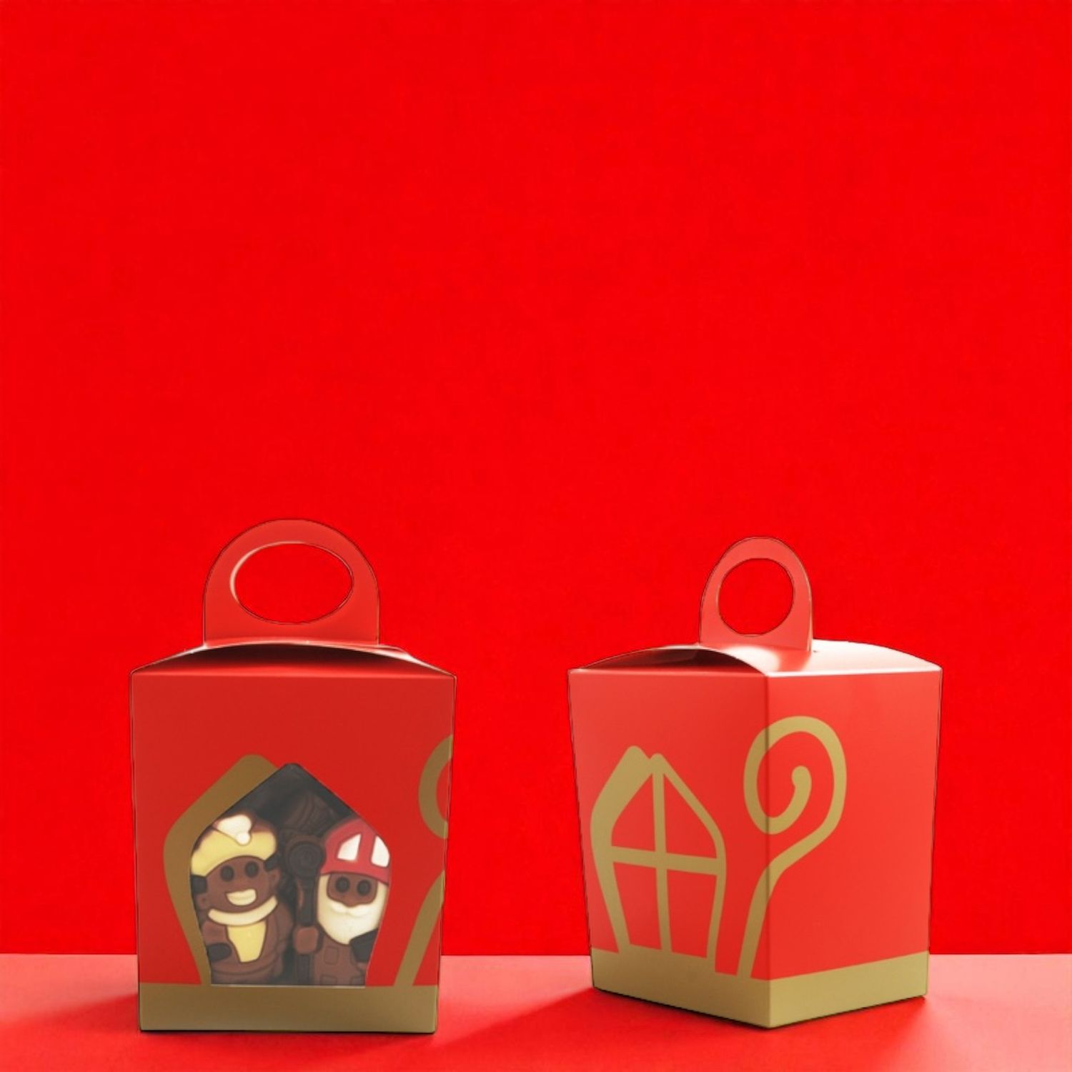 Vensterdoosje Sint (Chocolade &amp; Caraques)