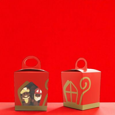 Vensterdoosje Sint (Chocolade &amp; Caraques)