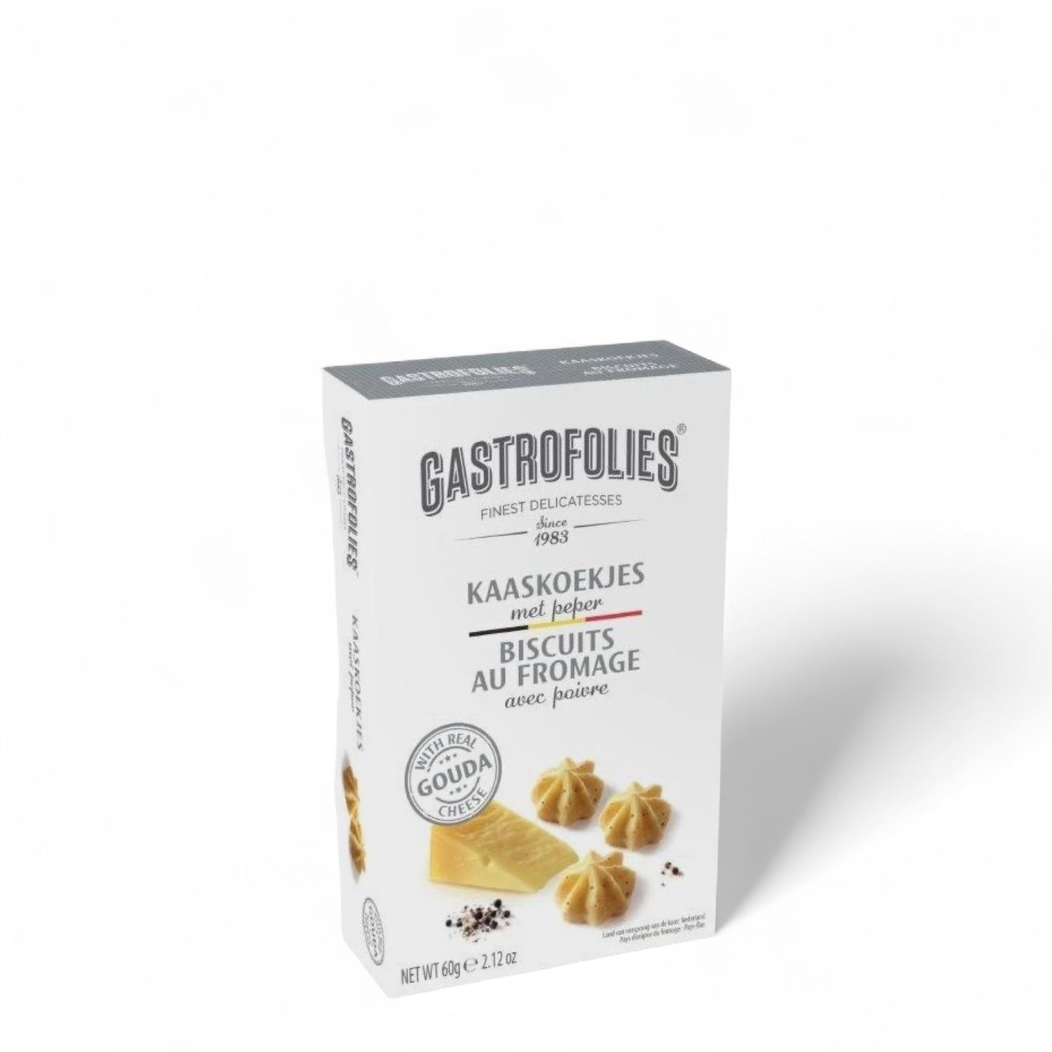 Kaaskoekje met Peper - 60gr