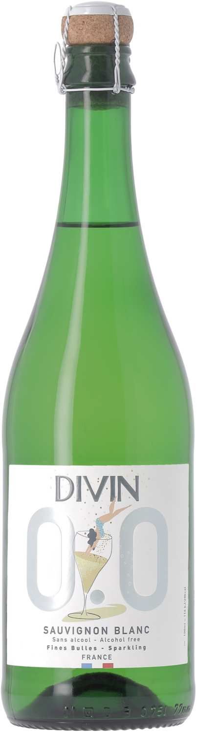 Divin Sparkling Blanc 0.0% - Frankrijk - 75cl