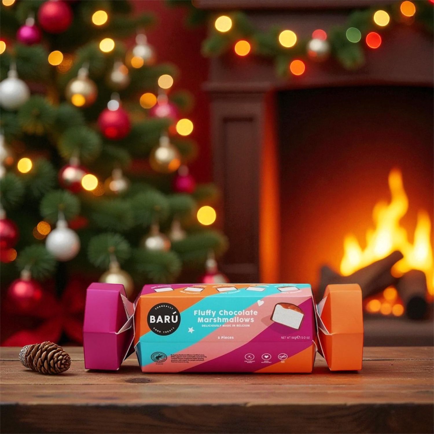 Barú Marshmallows Gift Cracker - 84gr