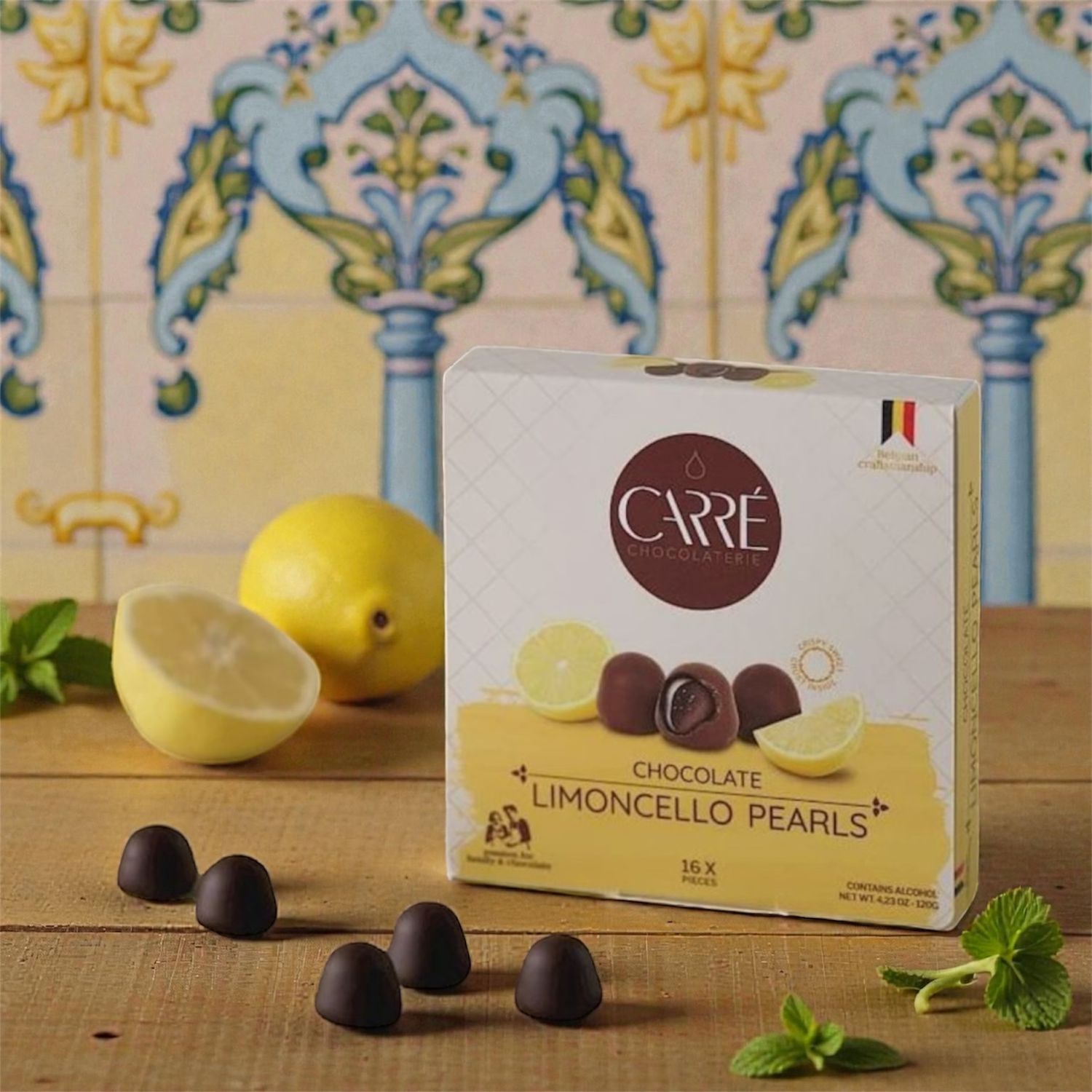 Likeurparels met Limoncello - 120gr