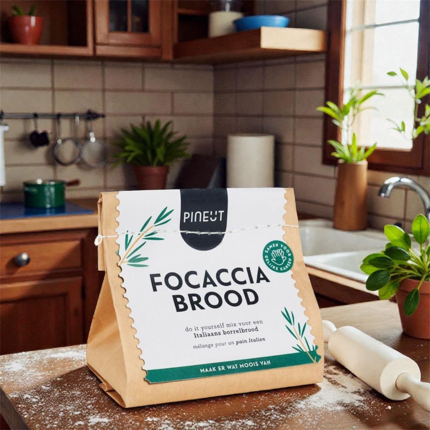 Focaccia Broodmix - 348gr