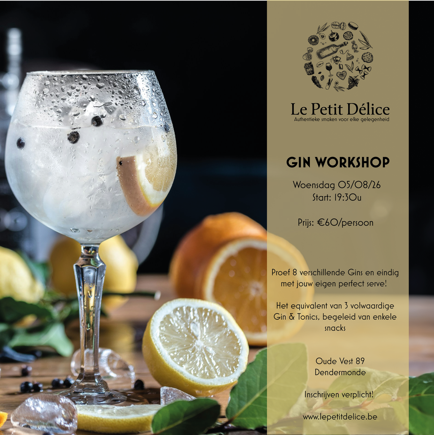 Gin Workshop - 05/08/2026