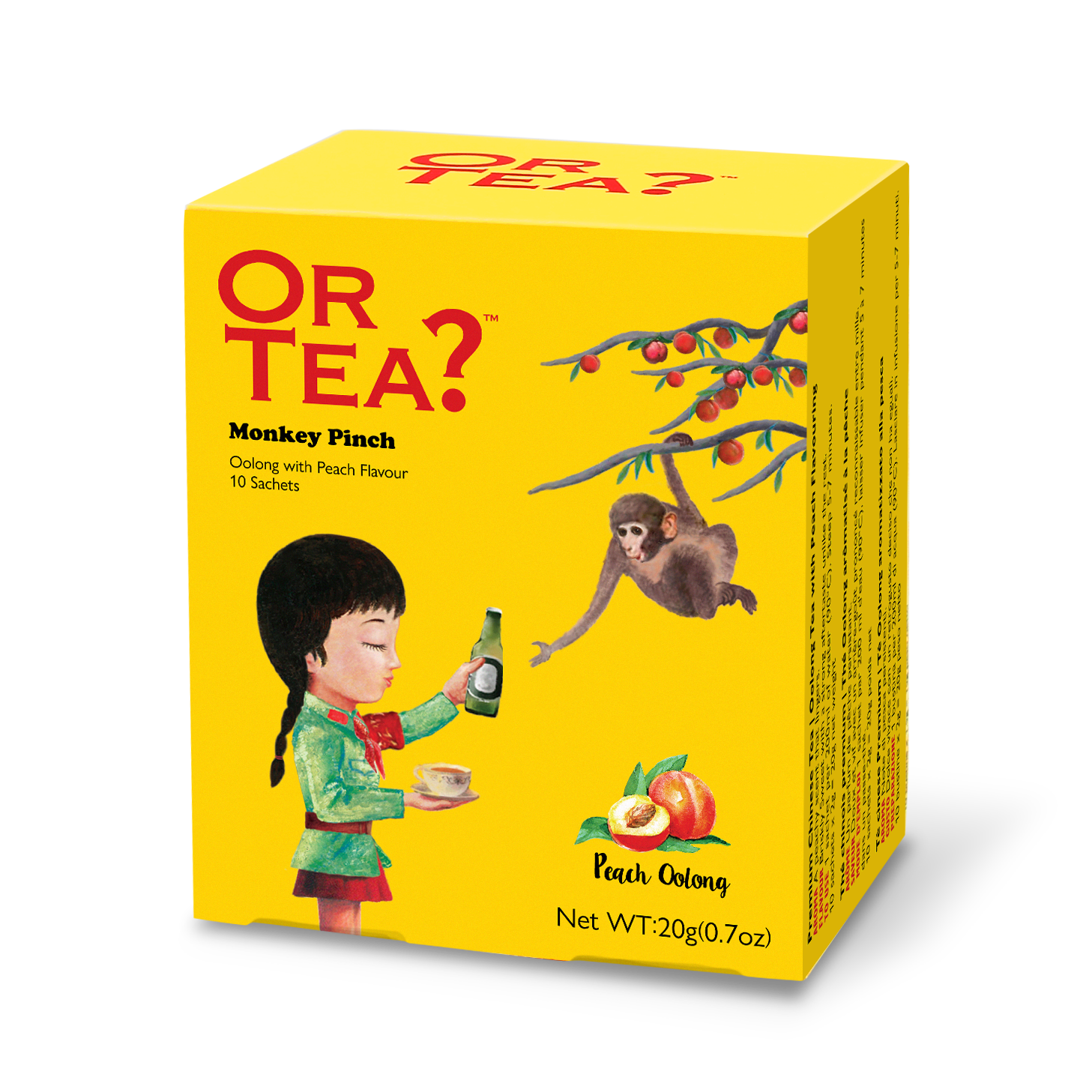 Or Tea? Peach Monkey Pinch