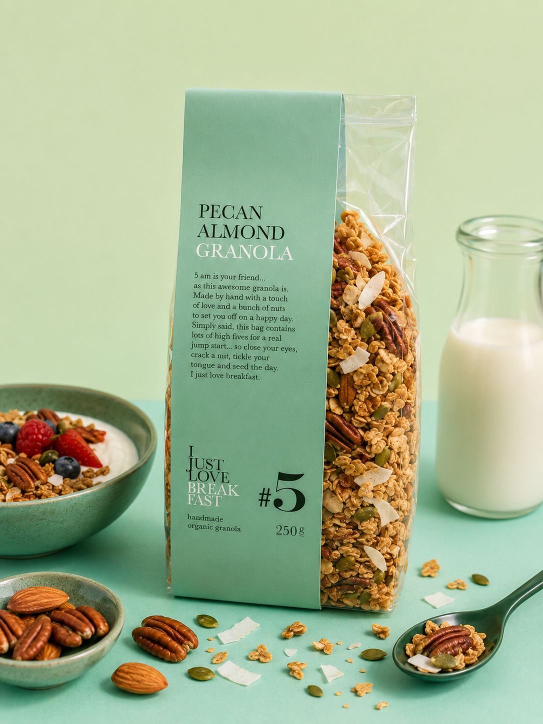 Granola Pecan Almond - 250gr