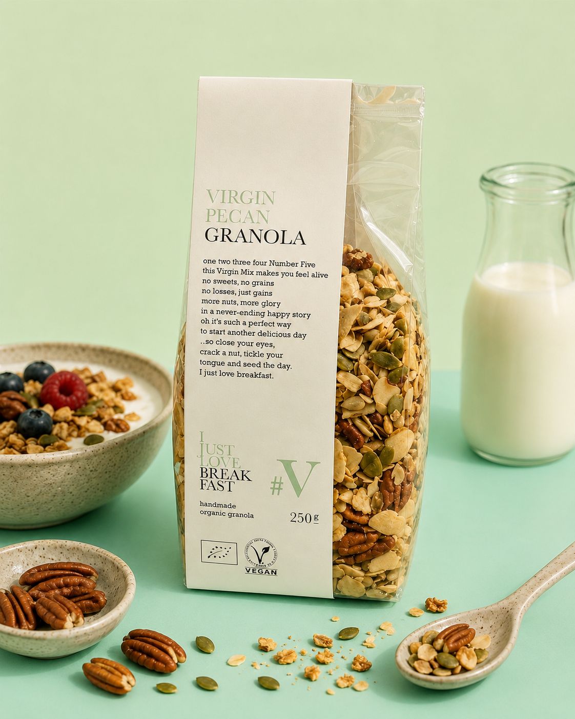 Granola Virgin Pecan - 250gr