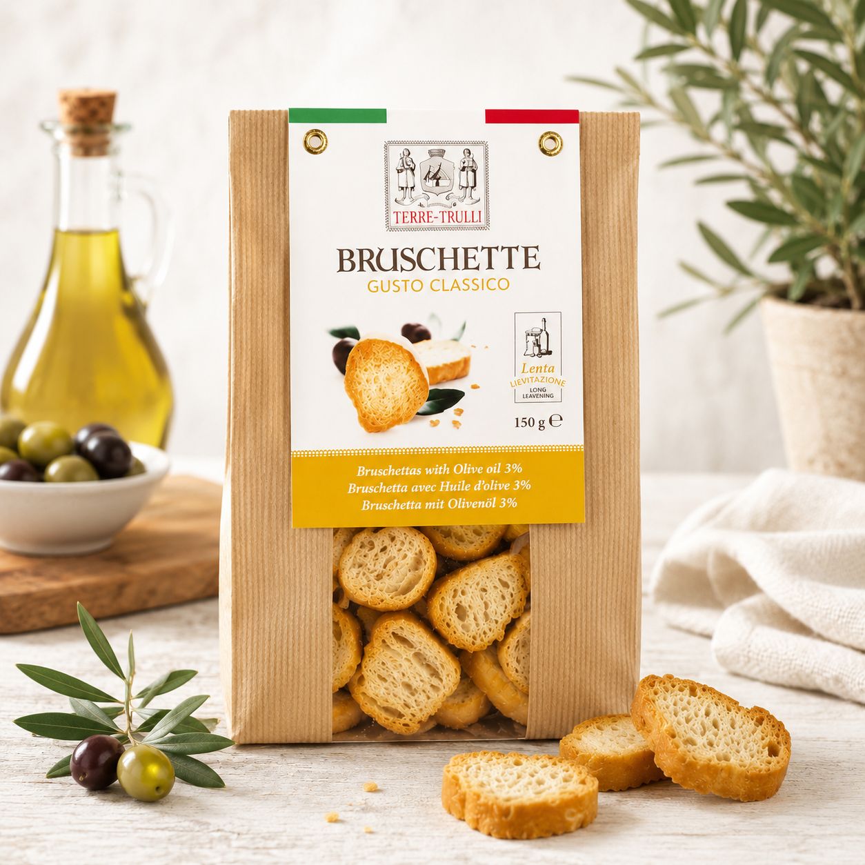 Bruschetta Olijfolie - 150gr