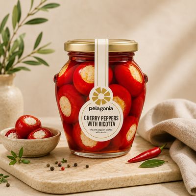 Gevulde Pepers met Ricotta - 280gr