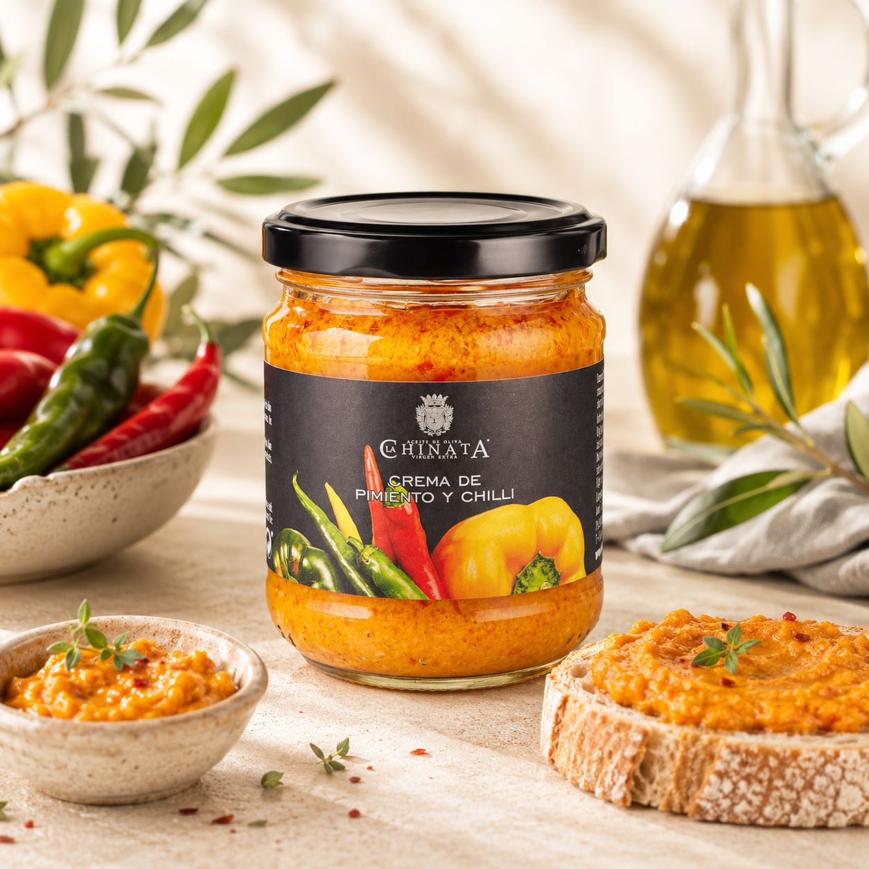 Tapenade Zoete Paprika &amp; Chili - 180gr