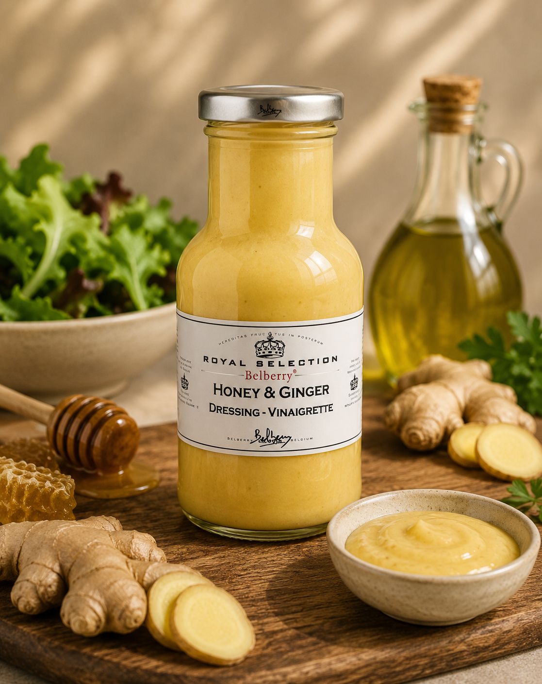 Vinaigrette Honing &amp; Gember - 250ml