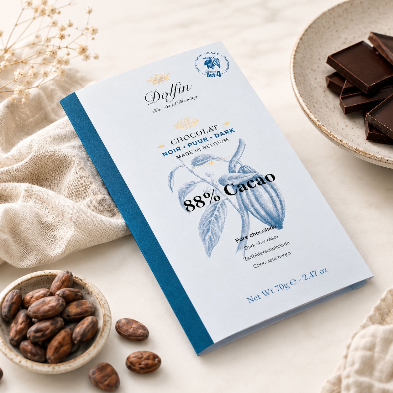 Tablet Fondant 88% - 70gr