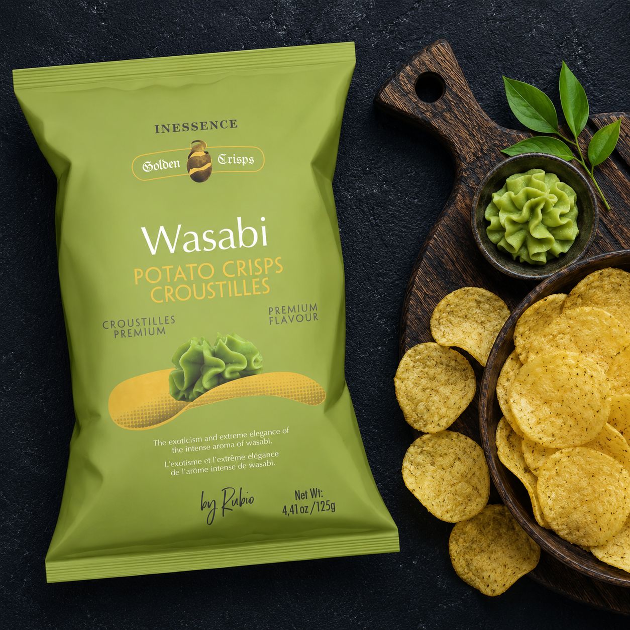 Chips Wasabi - 125gr