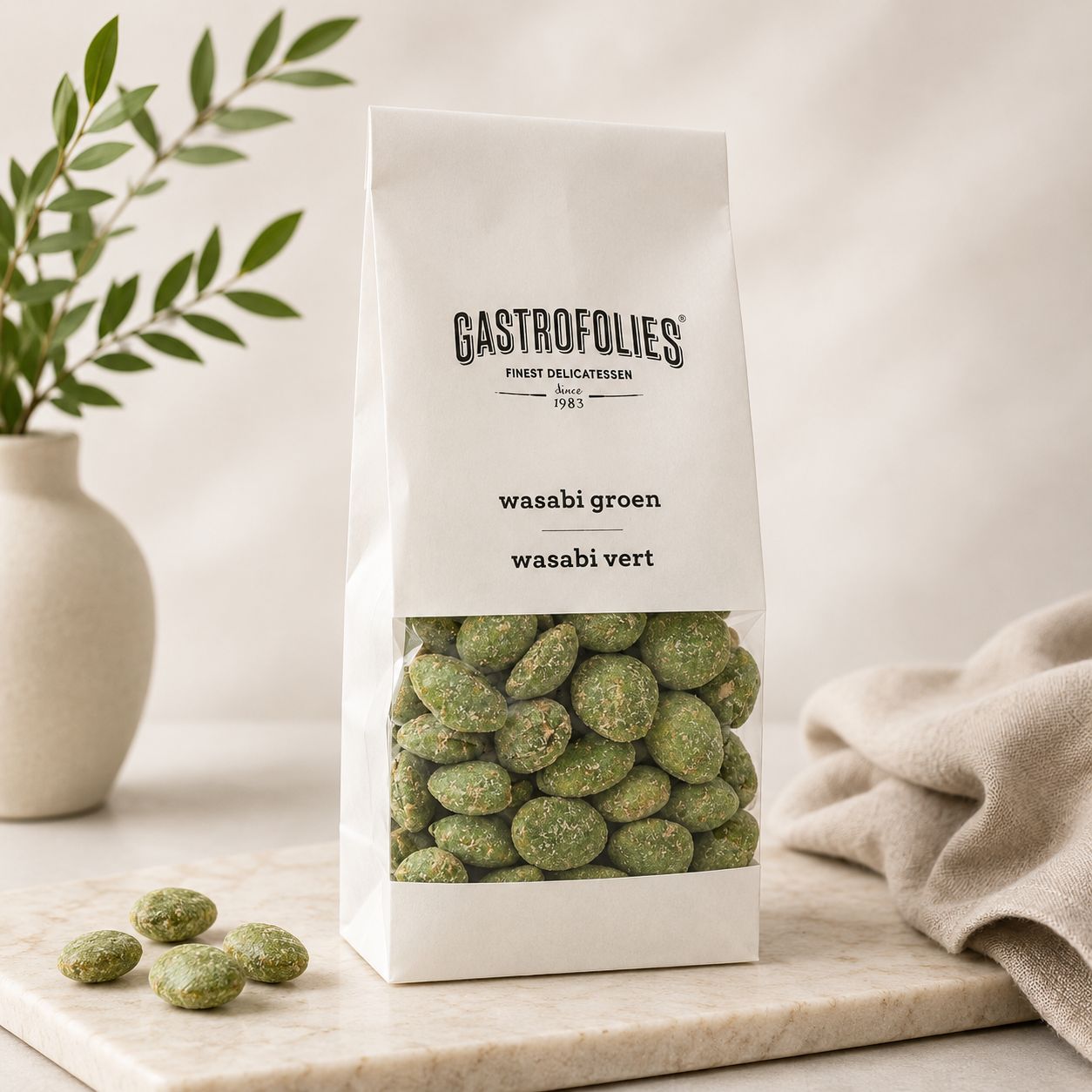 Wasabinoten - 125gr