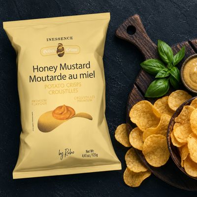 Chips Honing &amp; Mosterd - 125gr