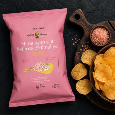 Chips Roze Himalayazout - 125gr