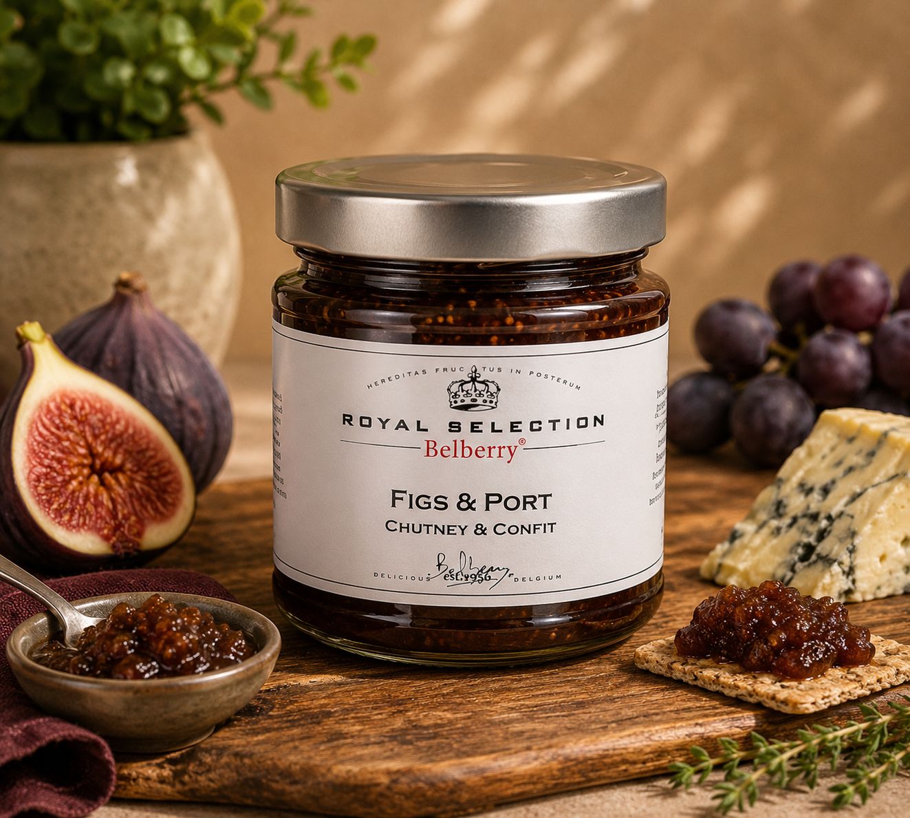 Vijgen &amp; Porto Konfijt - 180gr