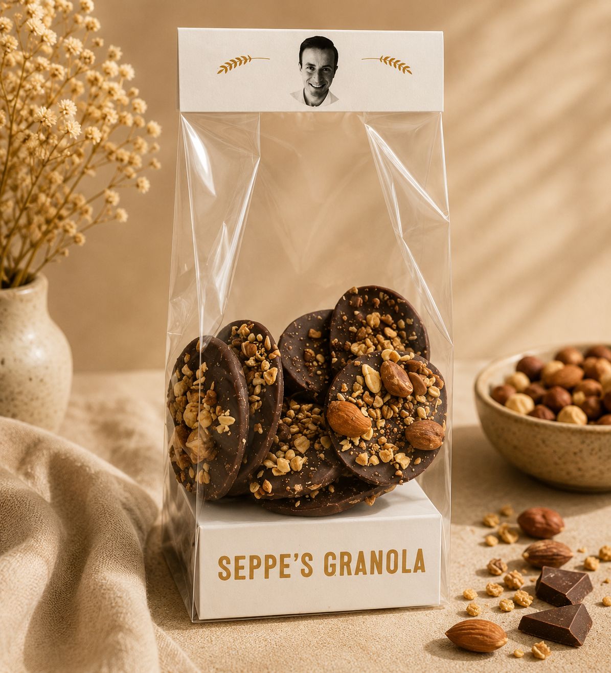 Studentenhaver Pure Chocolade - 100gr