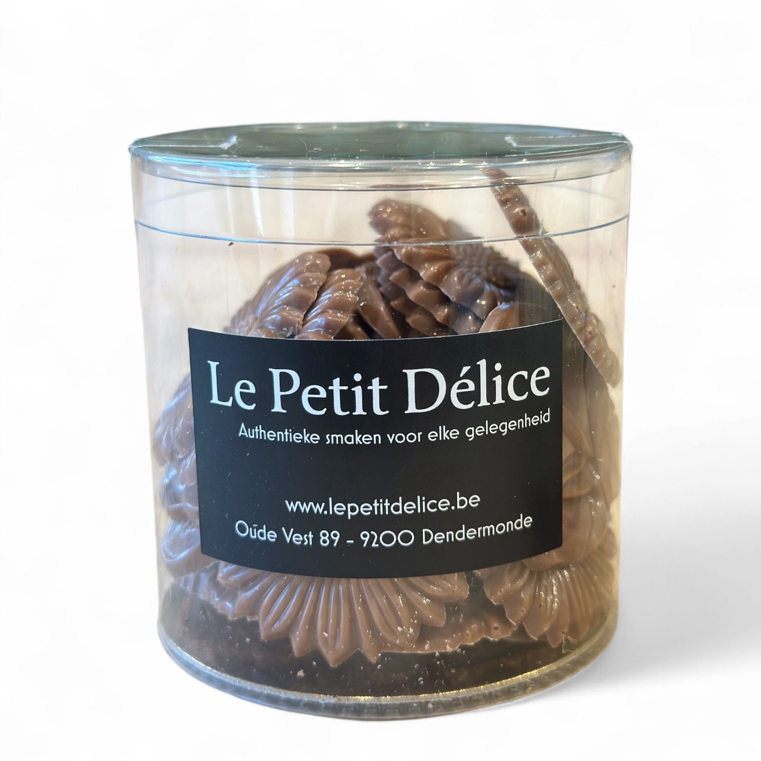 Bloemcaraques - 120gr, Soort: Melkchocolade