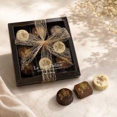 Pralines Ros Beiaard - 9 stuks